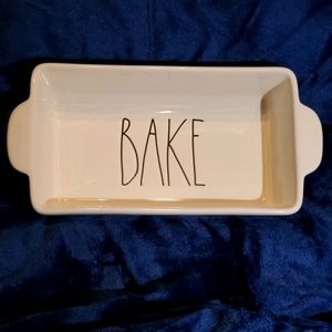 Rae Dunn BAKE baking dish